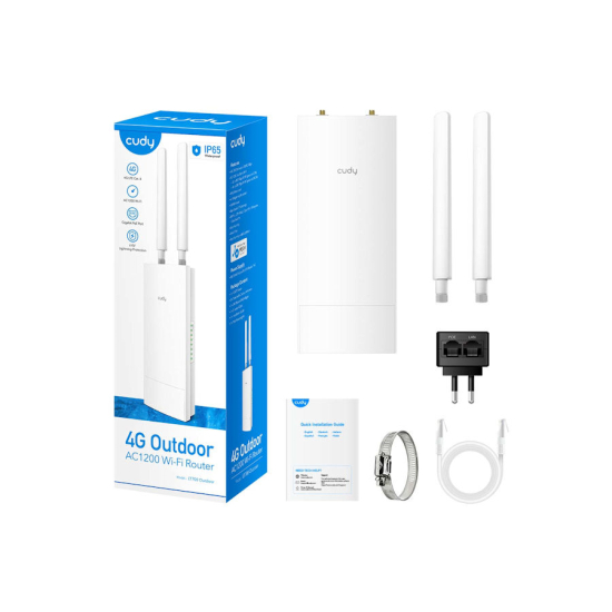 Router CUDY LT700 Outdoor_EU 1x LAN/WAN SIM 4G LTE Wi-Fi5 MESH zewnętrzny